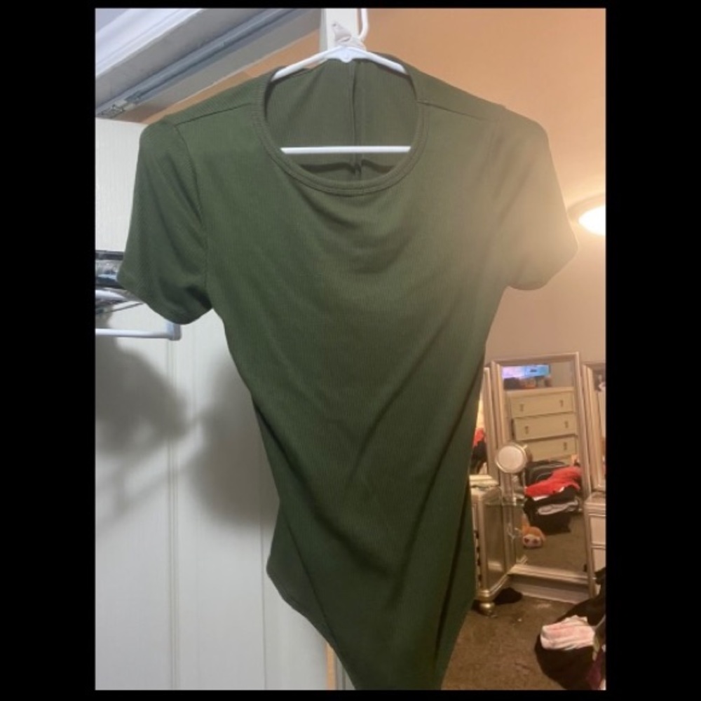 Green body suit